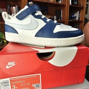 Kids Nike Court Sneakers Boys Size 3 youth